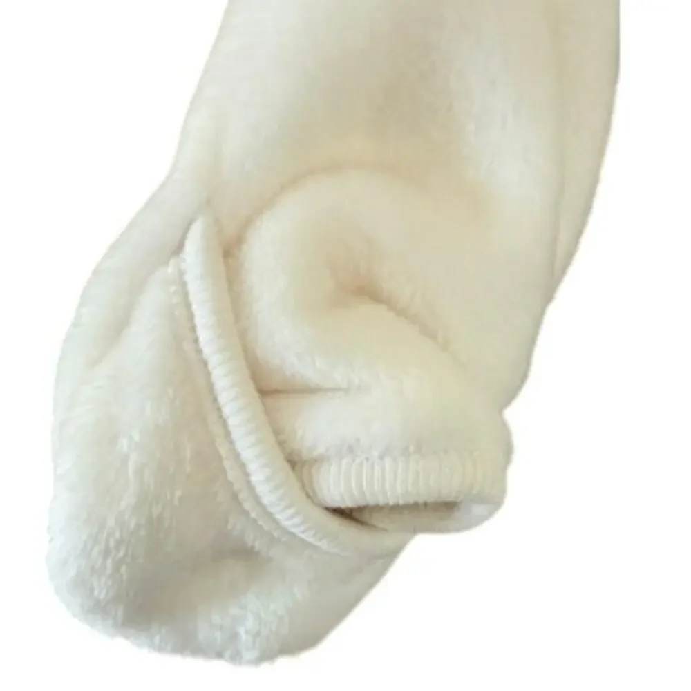 The Children's Place Polar Bear Hooded Fleece Suit One Piece 12-18 Months